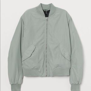 H&M padded bomber jacket
